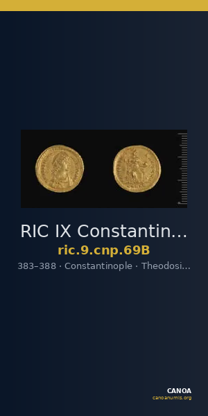 RIC IX Constantinople 69B — CANOA