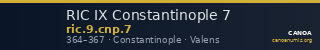 RIC IX Constantinople 7 — CANOA