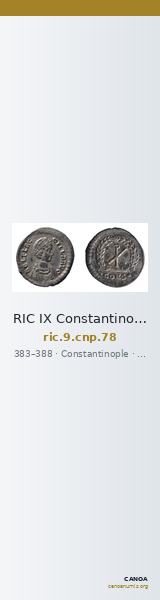 RIC IX Constantinople 78 — CANOA