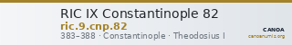 RIC IX Constantinople 82 — CANOA