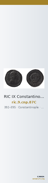 RIC IX Constantinople 87C — CANOA