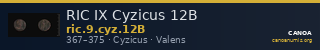 RIC IX Cyzicus 12B — CANOA