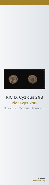 RIC IX Cyzicus 29B — CANOA