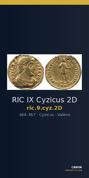 RIC IX Cyzicus 2D — CANOA
