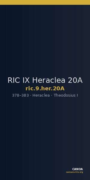 RIC IX Heraclea 20A — CANOA