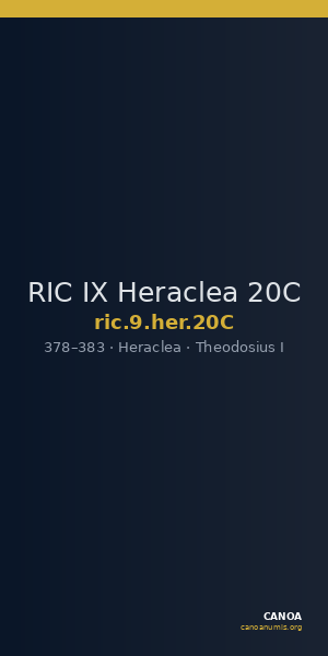 RIC IX Heraclea 20C — CANOA