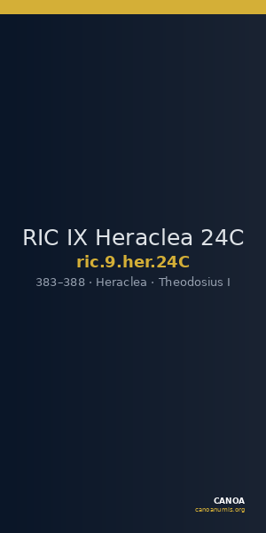 RIC IX Heraclea 24C — CANOA