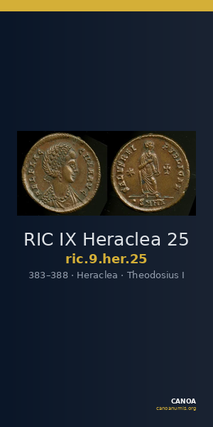 RIC IX Heraclea 25 — CANOA