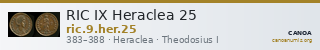 RIC IX Heraclea 25 — CANOA