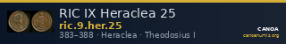 RIC IX Heraclea 25 — CANOA