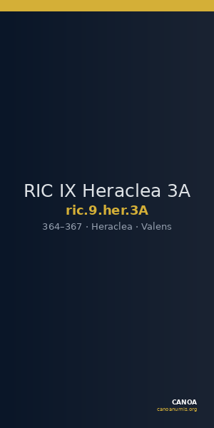 RIC IX Heraclea 3A — CANOA