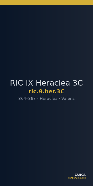 RIC IX Heraclea 3C — CANOA