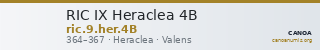 RIC IX Heraclea 4B — CANOA