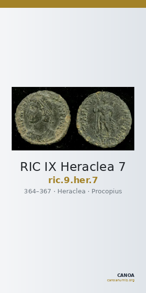 RIC IX Heraclea 7 — CANOA