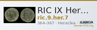 RIC IX Heraclea 7 — CANOA