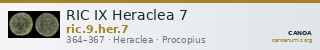 RIC IX Heraclea 7 — CANOA
