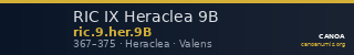 RIC IX Heraclea 9B — CANOA