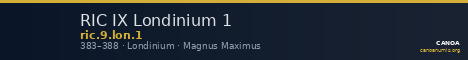 RIC IX Londinium 1 — CANOA
