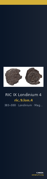 RIC IX Londinium 4 — CANOA