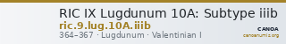 RIC IX Lugdunum 10A: Subtype iiib — CANOA