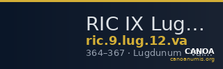RIC IX Lugdunum 12: Subtype va — CANOA