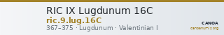 RIC IX Lugdunum 16C — CANOA