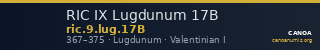 RIC IX Lugdunum 17B — CANOA