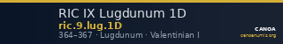 RIC IX Lugdunum 1D — CANOA