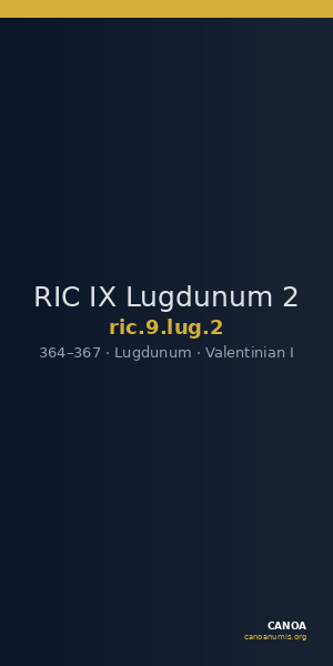 RIC IX Lugdunum 2 — CANOA