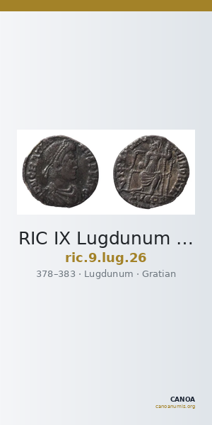 RIC IX Lugdunum 26 — CANOA