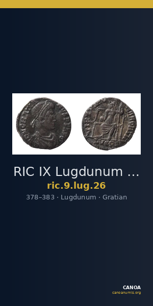 RIC IX Lugdunum 26 — CANOA