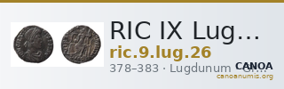 RIC IX Lugdunum 26 — CANOA