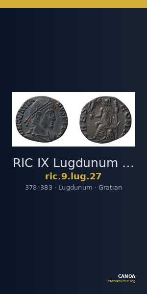 RIC IX Lugdunum 27 — CANOA