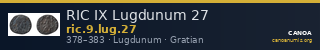 RIC IX Lugdunum 27 — CANOA