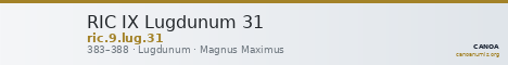 RIC IX Lugdunum 31 — CANOA