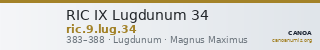 RIC IX Lugdunum 34 — CANOA