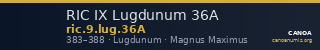 RIC IX Lugdunum 36A — CANOA