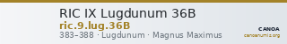 RIC IX Lugdunum 36B — CANOA