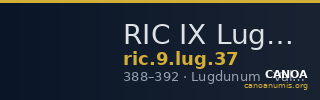 RIC IX Lugdunum 37 — CANOA