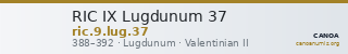 RIC IX Lugdunum 37 — CANOA
