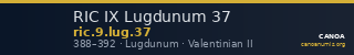 RIC IX Lugdunum 37 — CANOA