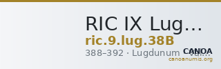 RIC IX Lugdunum 38B — CANOA