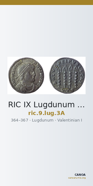 RIC IX Lugdunum 3A — CANOA