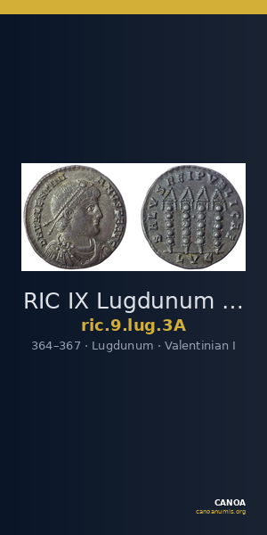 RIC IX Lugdunum 3A — CANOA
