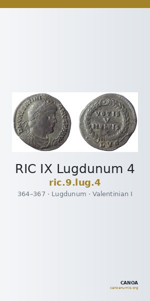 RIC IX Lugdunum 4 — CANOA