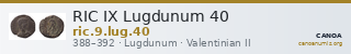 RIC IX Lugdunum 40 — CANOA