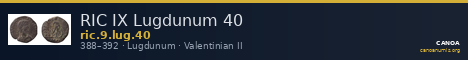 RIC IX Lugdunum 40 — CANOA