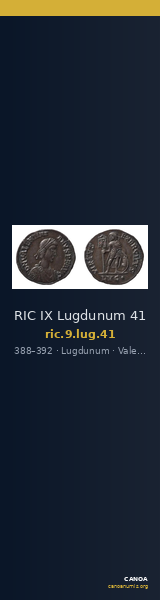 RIC IX Lugdunum 41 — CANOA