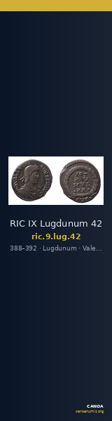 RIC IX Lugdunum 42 — CANOA