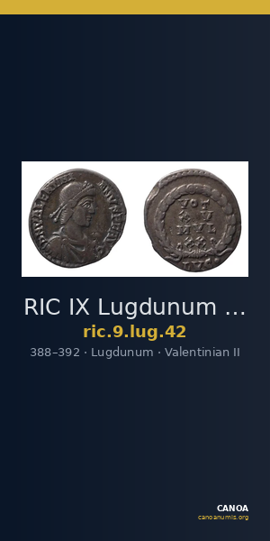 RIC IX Lugdunum 42 — CANOA